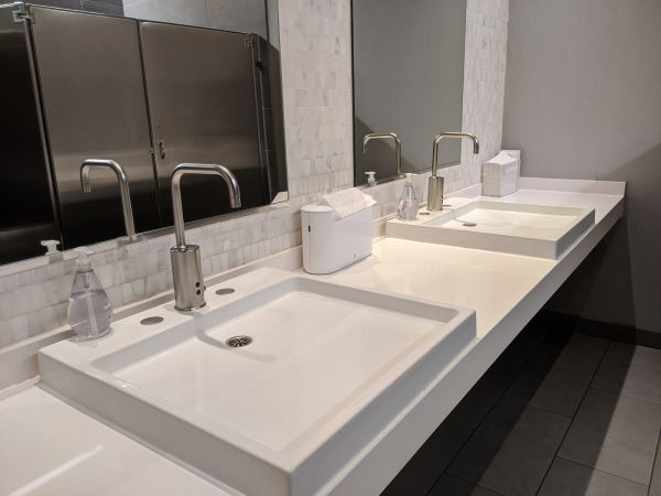 Office Bathroom Renovation in North Fort Myers