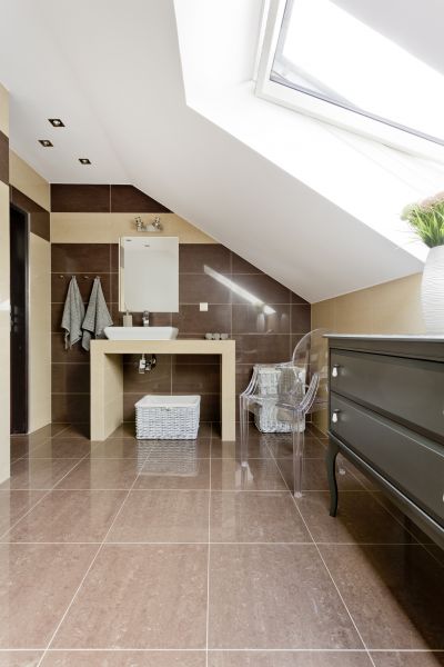Attic Bathroom Installation in North Fort Myers
